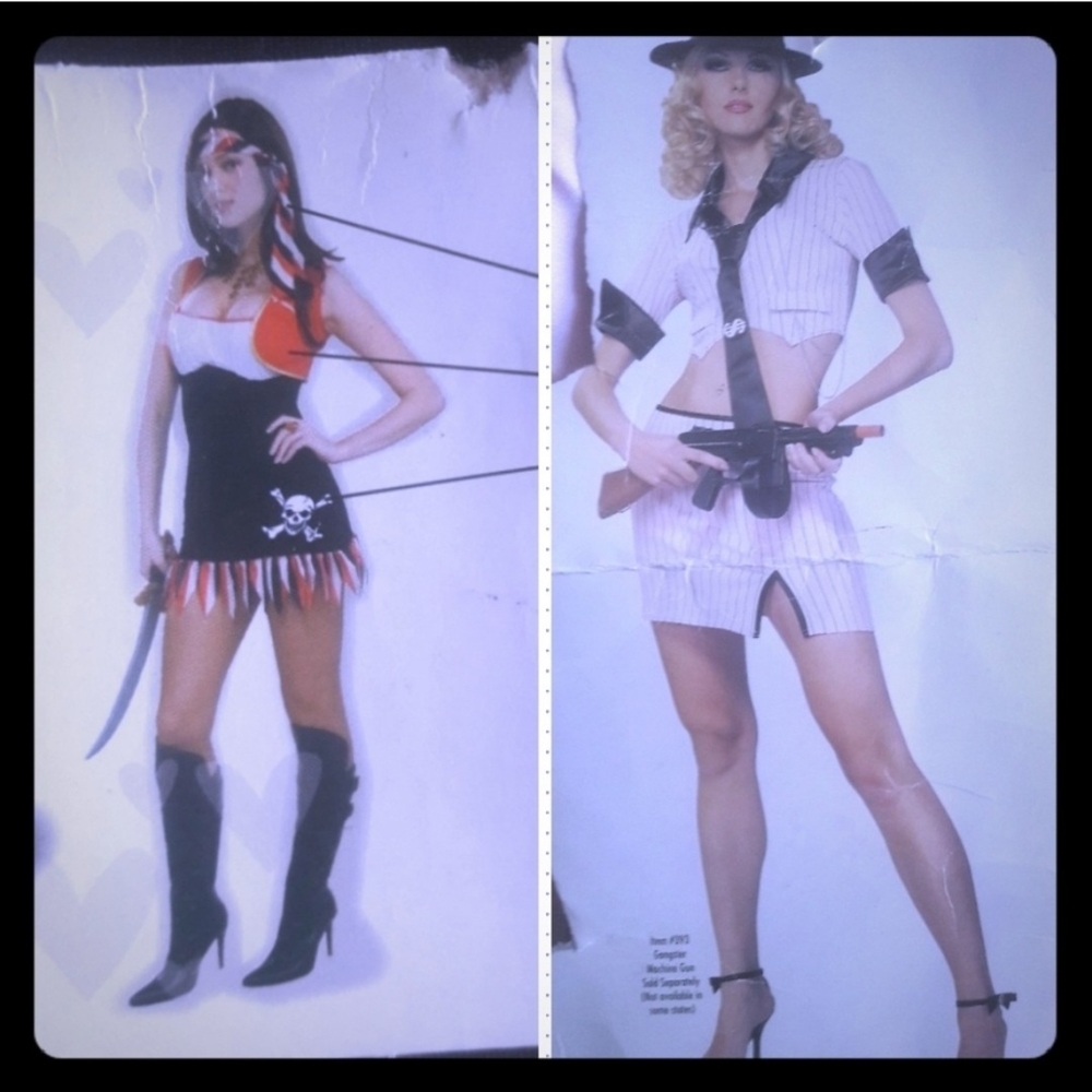 Pirate and Detective Costume Set